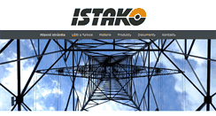 Desktop Screenshot of istako.cz