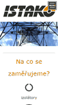 Mobile Screenshot of istako.cz