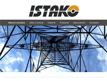Tablet Screenshot of istako.cz